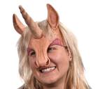 Einhorn Perücke mit Ohren und Nase für Kostüme