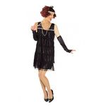 Charleston Kostüm Damen schwarz