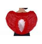 Engelsflügel rot für Kostüme