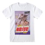 Weißes Star‑Wars‑T‑Shirt mit japanischem Poster‑Design; stylisches Merchandise, erhältlich in Berlin.