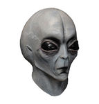 Detailreiche Area‑51‑Alien‑Maske mit typischen außerirdischen Gesichtszügen, erhältlich in Berlin